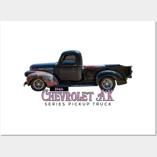 1946 Chevrolet AK Series Pickup Truck Posters and Art